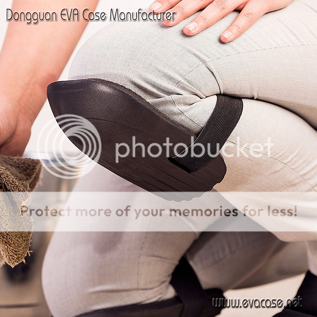 Velcro Strap knee pads made from Durable Dense Foam with Soft Inner